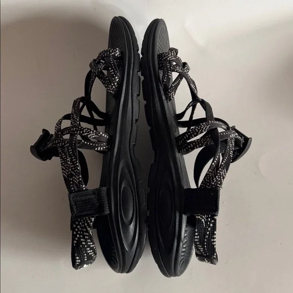 Chaco Womens Z Volv X2 Dash Black Strappy Outdoor Hiking Sandals sizs 9 - Picture 5 of 9